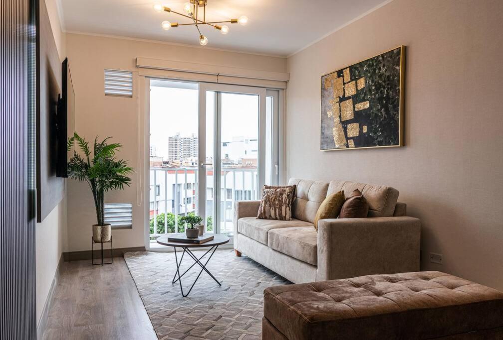 Apartamento De Estreno En Miraflores Gym/Piscina ليما المظهر الخارجي الصورة
